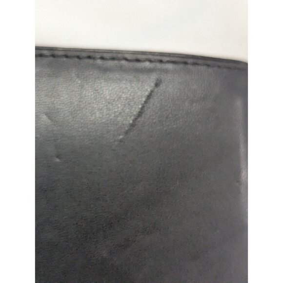 Men’s‎ Wallet Genuine leather Trifold wallet 3 bill pockets 16 cards Button - Picture 3 of 8